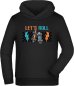 Preview: Hooded Sweater Kids Hoodie - Skateboard with Let's Roll Print i531